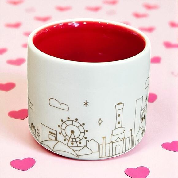 Starbucks Chicago You Are Here 2oz Ornament Mini Mug Collector Cup - Picture 5 of 6